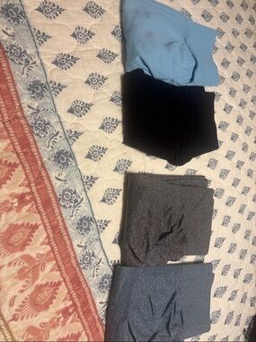 HALARA Women's Leggings Set - Light Blue, Black, Charcoal, Denim Blue